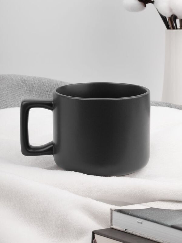 Чашка Jumbo в коробке матовая, темно-серая арт.31114.13