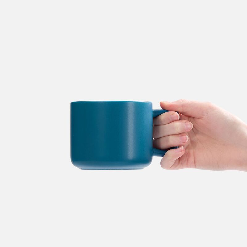 Чашка Jumbo в коробке матовая, морская волна арт.31114.49