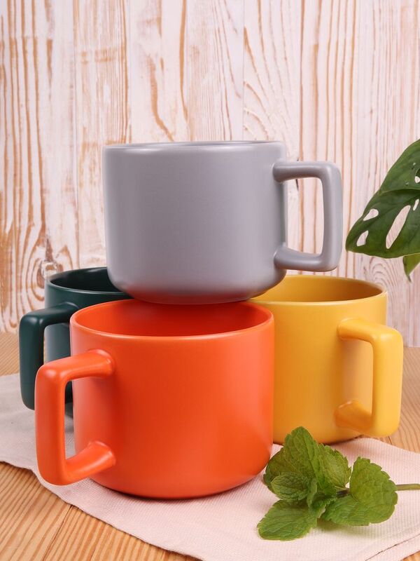 Чашка Jumbo в коробке матовая, зеленая арт.31114.90