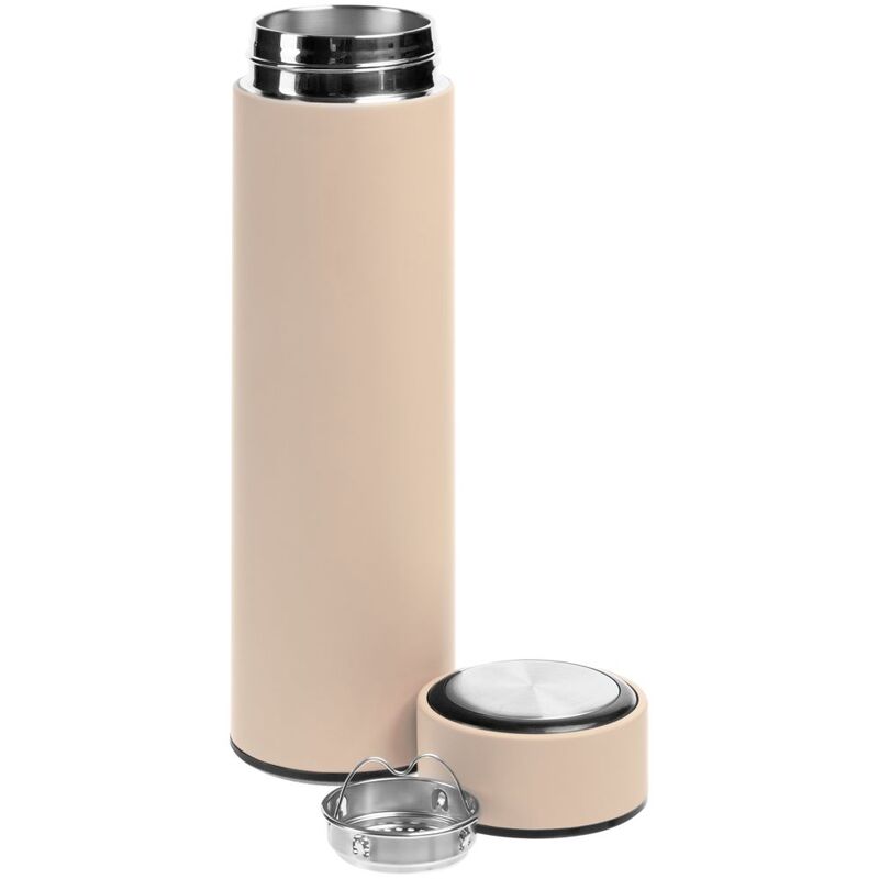 Термос с ситечком Percola, бежевый арт.15340.12