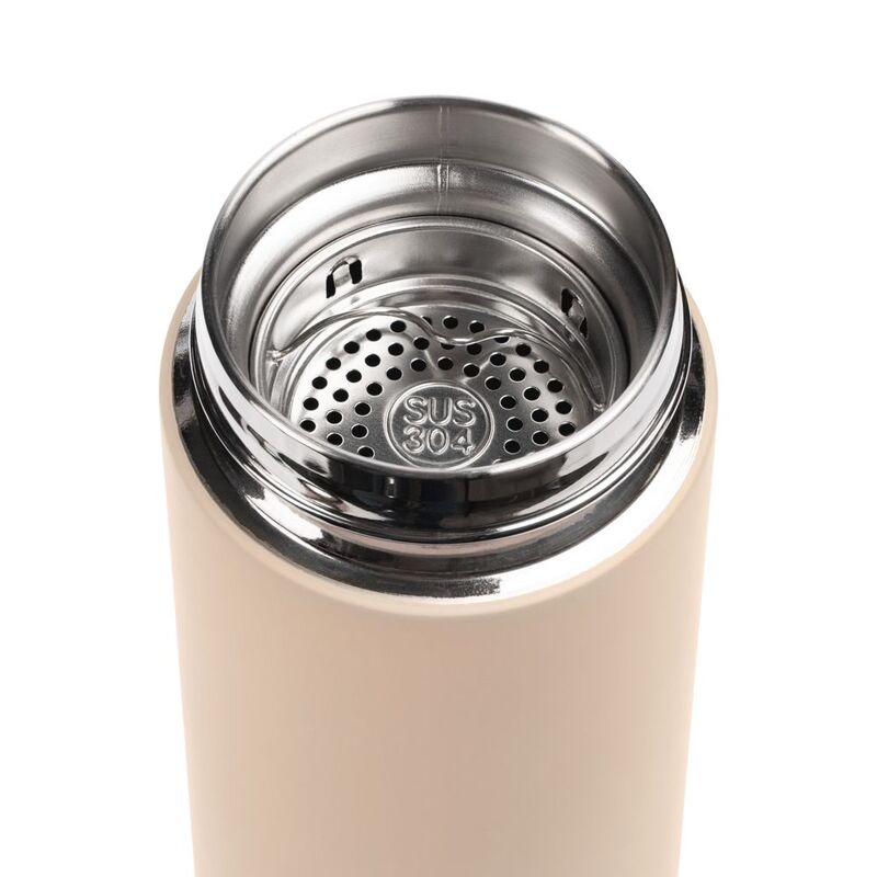 Термос с ситечком Percola, бежевый арт.15340.12