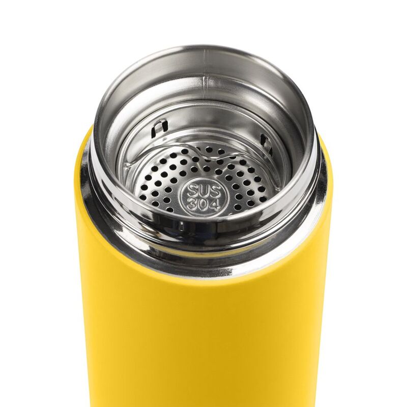Термос с ситечком Percola, желтый арт.15340.80