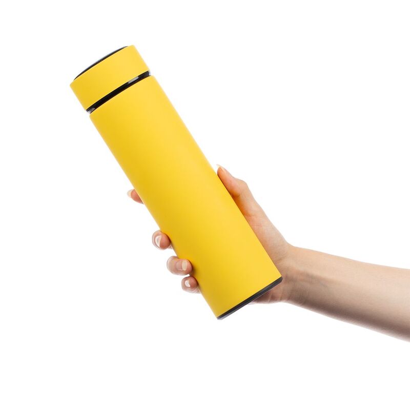 Термос с ситечком Percola, желтый арт.15340.80