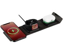 Складная станция беспроводной зарядки triFlex, черная арт.16929.30