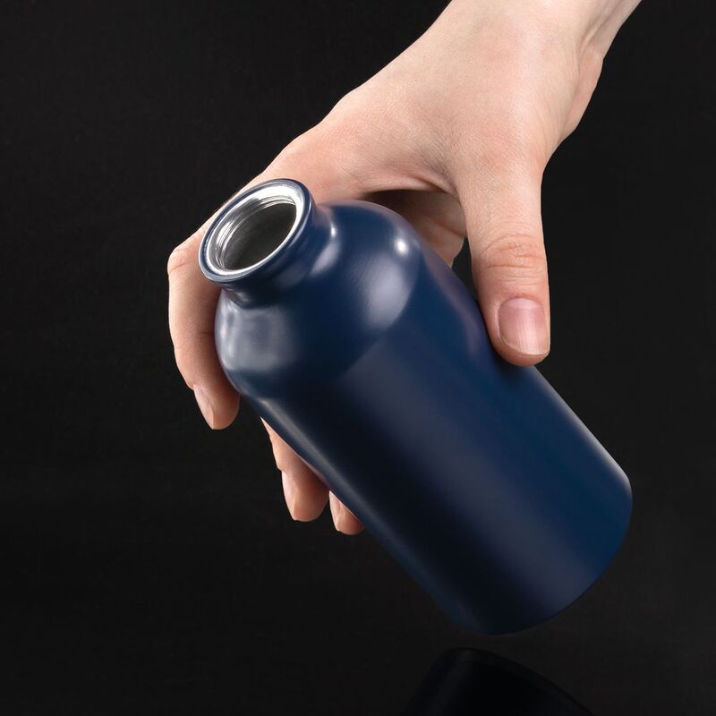 Бутылка для воды Funrun 400, темно-синяя арт.15423.44