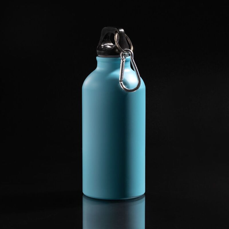 Бутылка для воды Funrun 400, светло-бирюзовая арт.15423.49