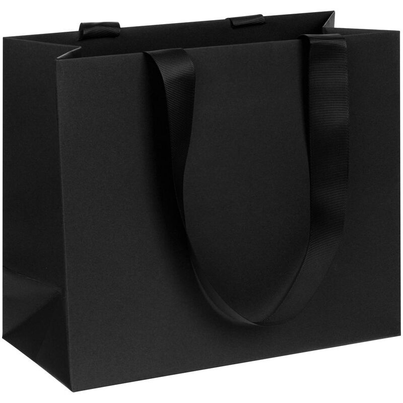 Пакет бумажный Manilla S, черный арт.18423.30