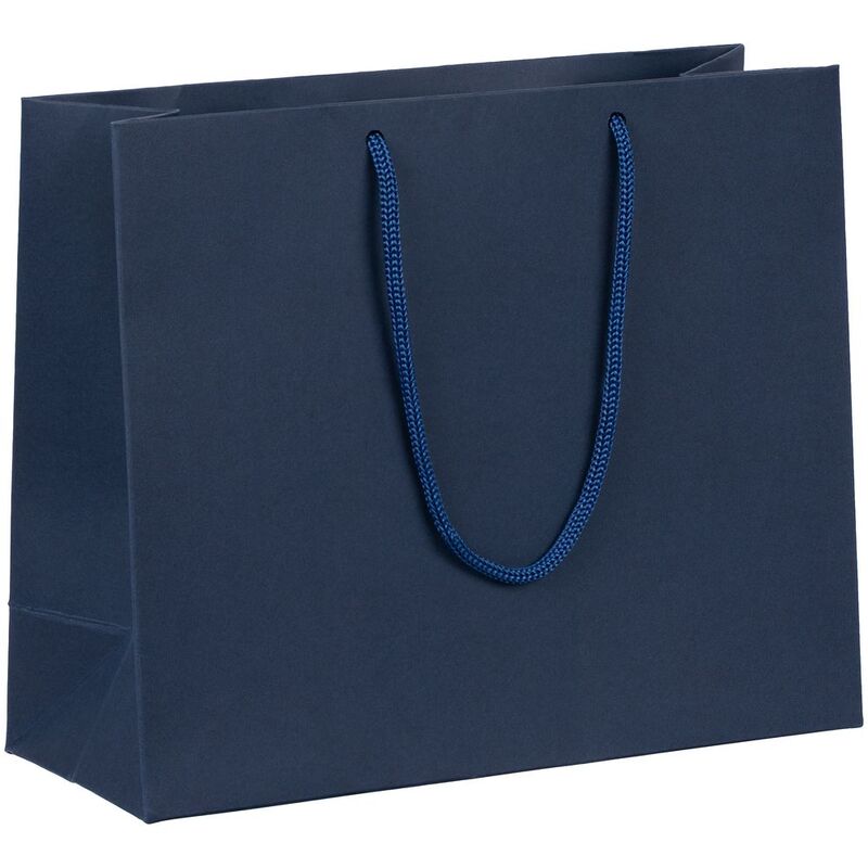 Пакет бумажный Ample Plus S, синий арт.18429.40