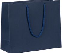 Пакет бумажный Ample Plus S, синий арт.18429.40
