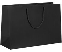 Пакет бумажный Ample Plus M, черный арт.18431.30