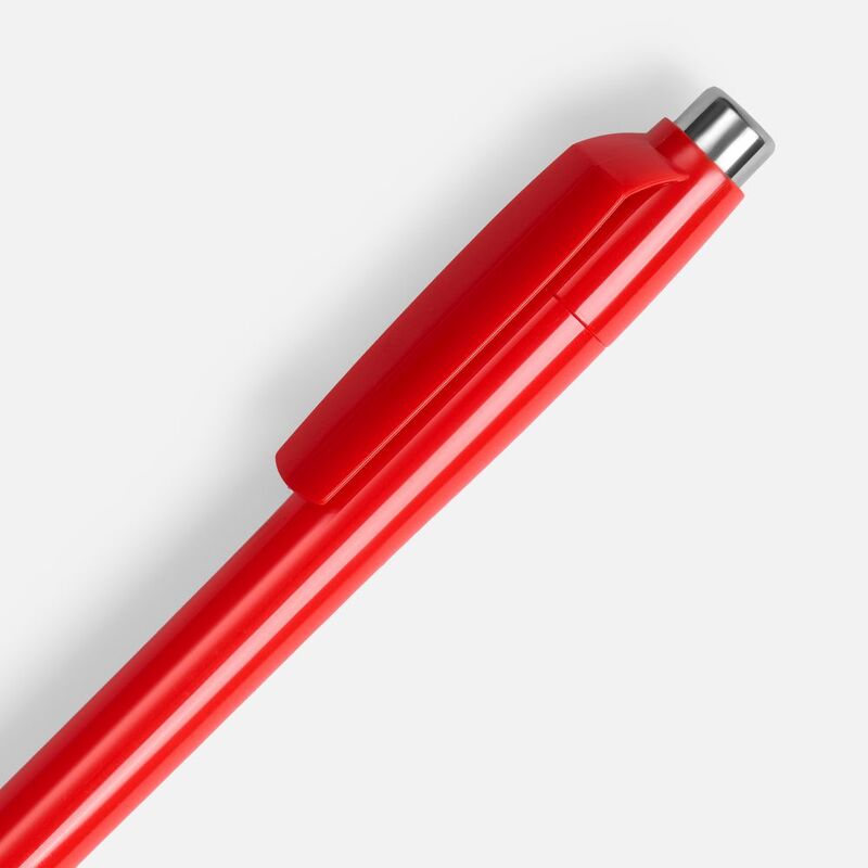 Ручка шариковая Klippa, красная арт.17691.50