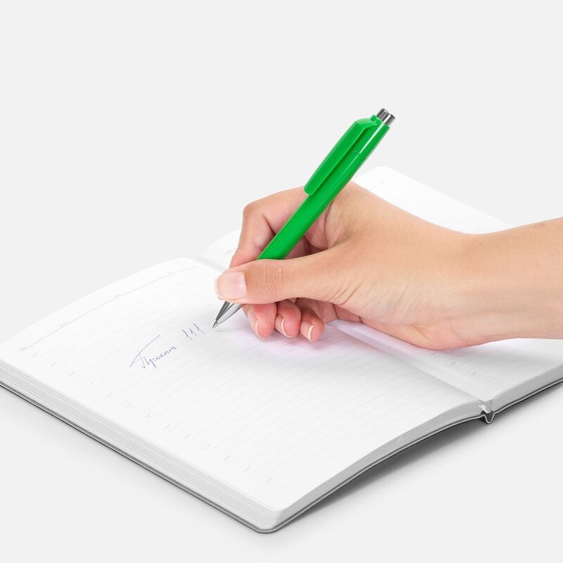 Ручка шариковая Klippa, зеленая арт.17691.90