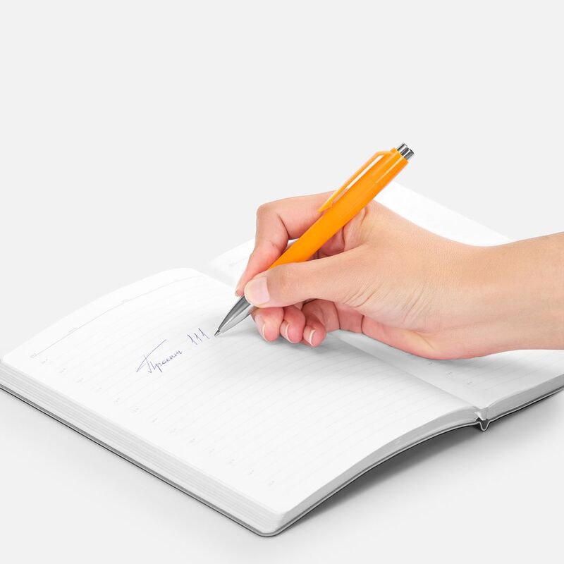 Ручка шариковая Klippa, оранжевая арт.17691.20