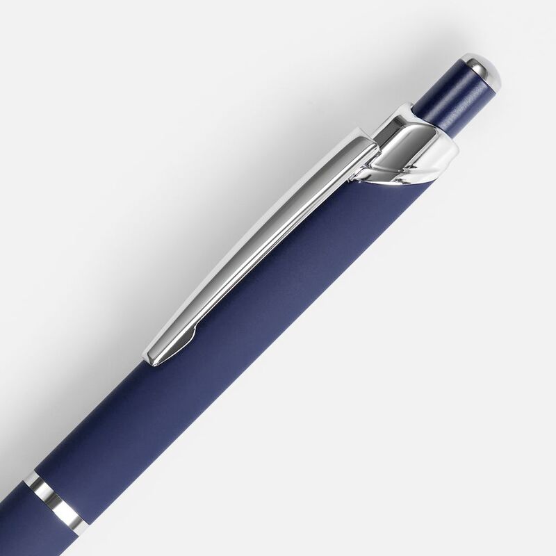 Ручка шариковая Chromos Soft Touch, синяя арт.17694.40