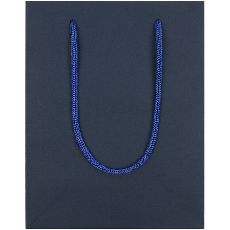 Пакет бумажный Vid S, синий арт.20961.40