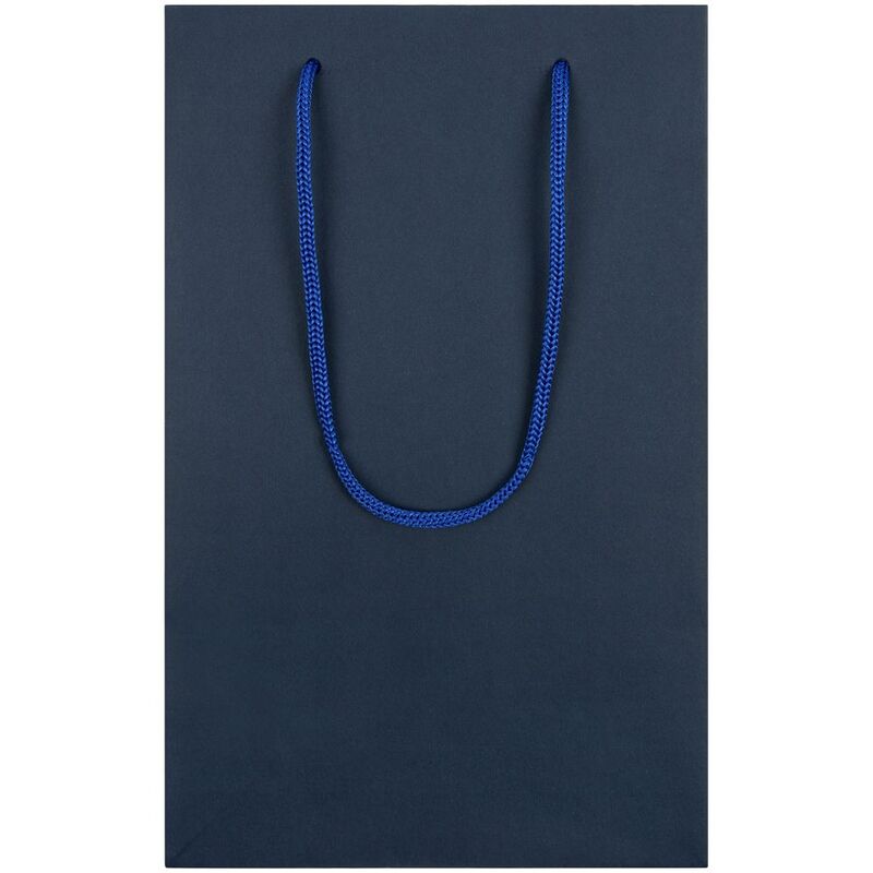 Пакет бумажный Waski S, синий арт.20963.40