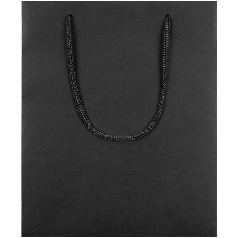 Пакет бумажный Vid M, черный арт.20971.30