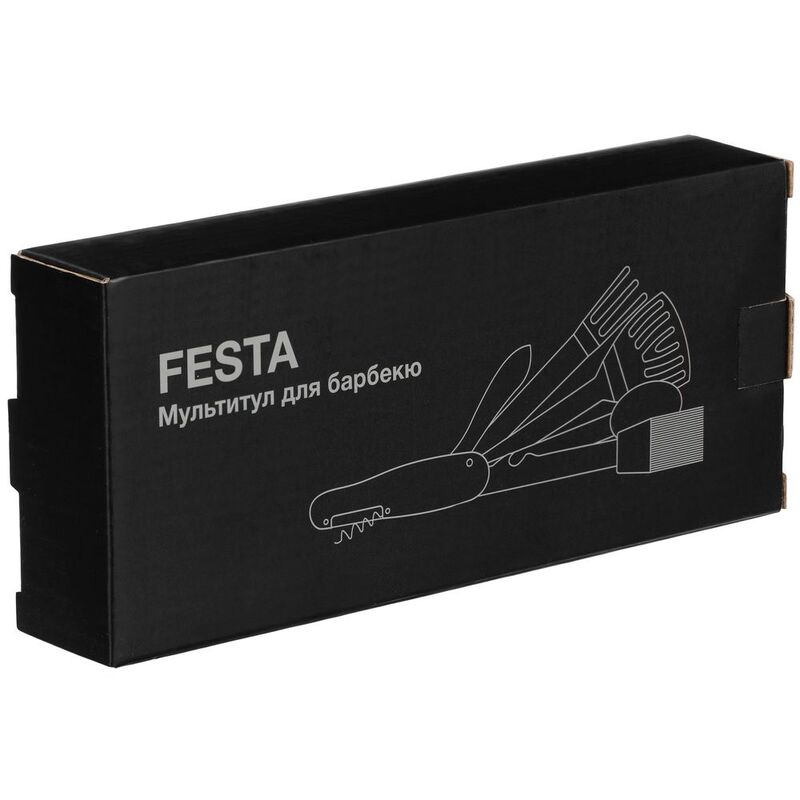 Мультитул для барбекю Festa, черный арт.63012.30
