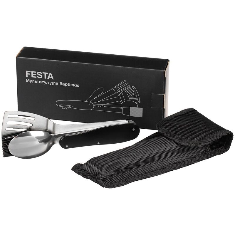 Мультитул для барбекю Festa, черный арт.63012.30