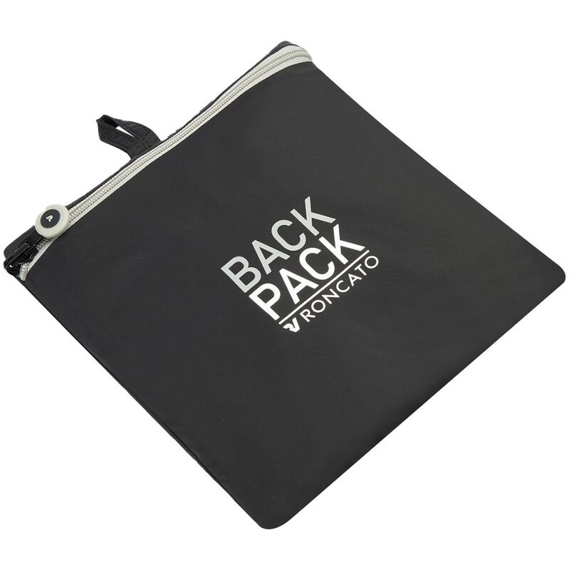 Складной рюкзак Compact Neon, черный с белым арт.16852.33