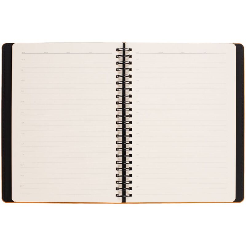 Ежедневник Spring Urban на заказ, недатированный, оранжевый арт.72078.20