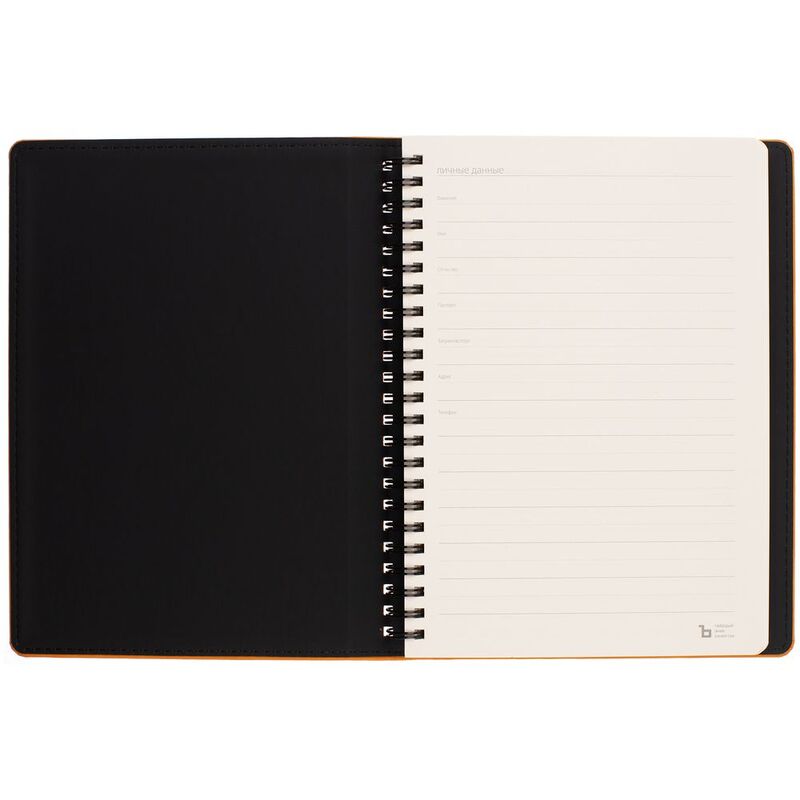 Ежедневник Spring Urban на заказ, недатированный, оранжевый арт.72078.20