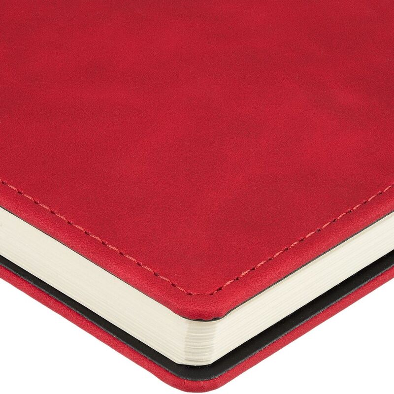 Ежедневник Spring Urban на заказ, недатированный, красный арт.72078.50