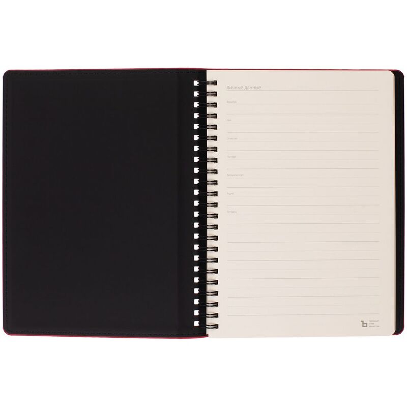 Ежедневник Spring Urban на заказ, недатированный, красный арт.72078.50