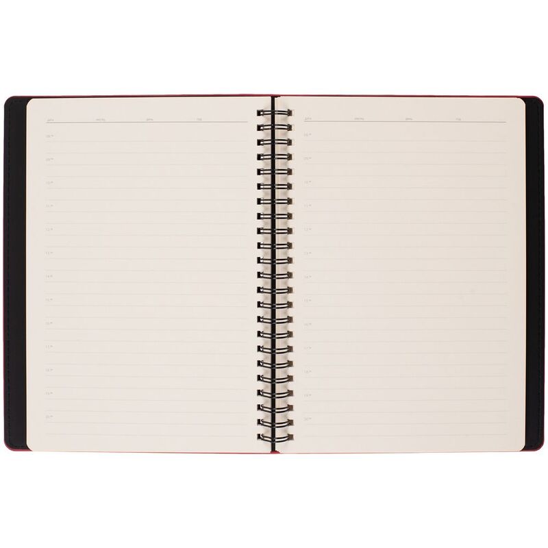 Ежедневник Spring Urban на заказ, недатированный, красный арт.72078.50