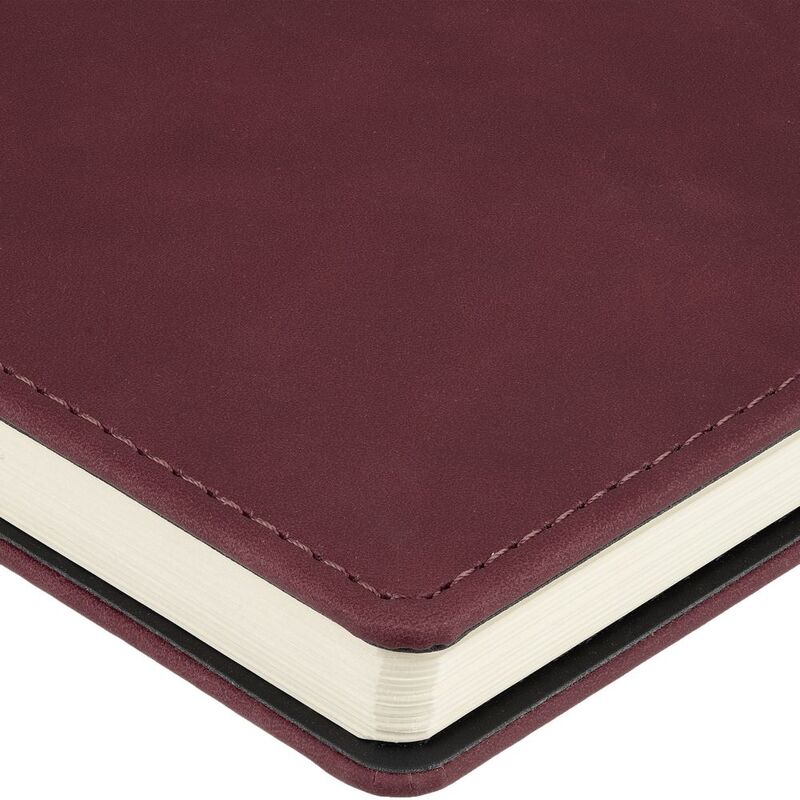 Ежедневник Spring Urban на заказ, недатированный, бордовый арт.72078.55