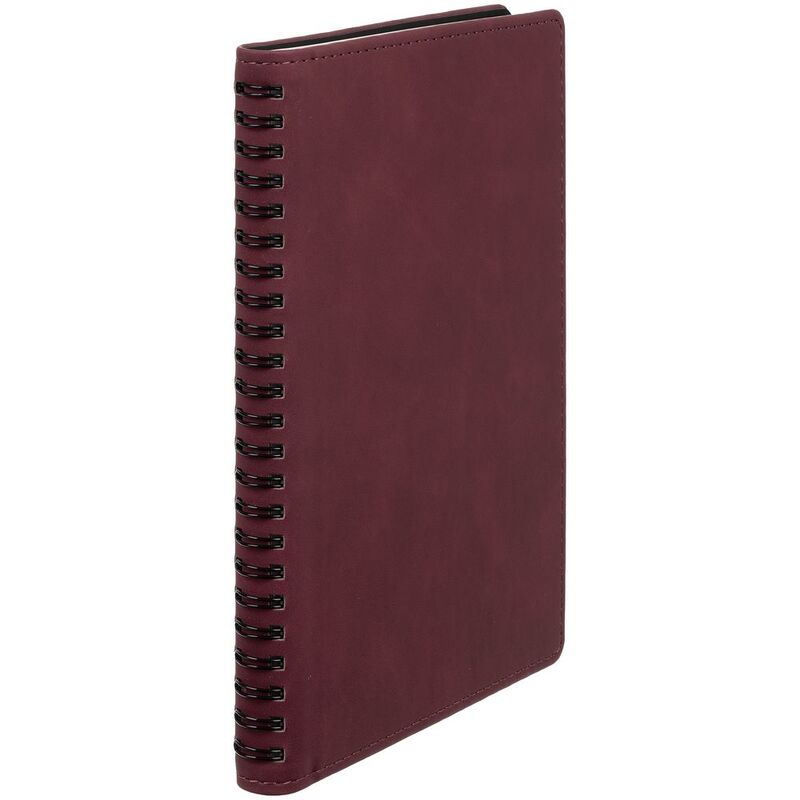 Ежедневник Spring Urban на заказ, недатированный, бордовый арт.72078.55