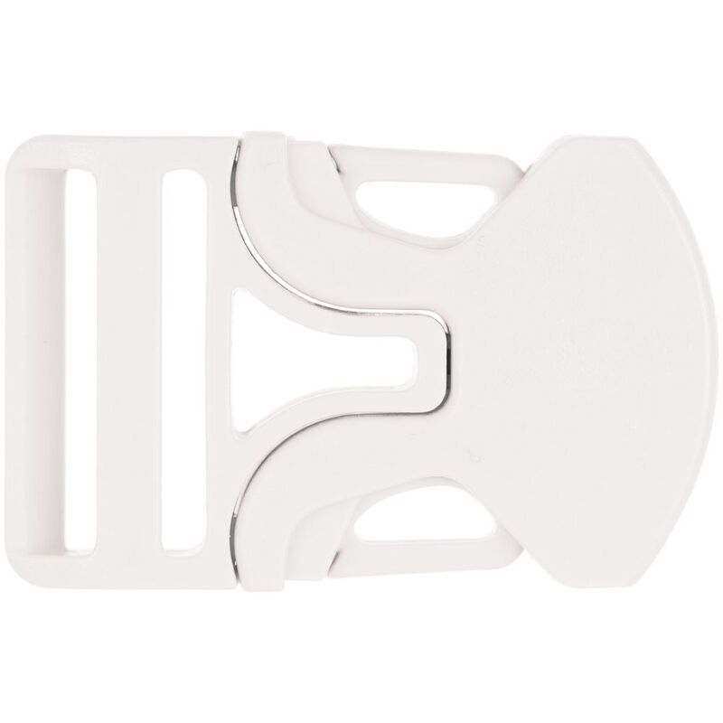 Застежка-пряжка односторонняя Triden, белый арт.18269.60