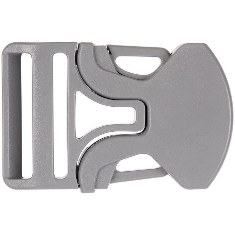Застежка-пряжка односторонняя Triden, серый арт.18269.10