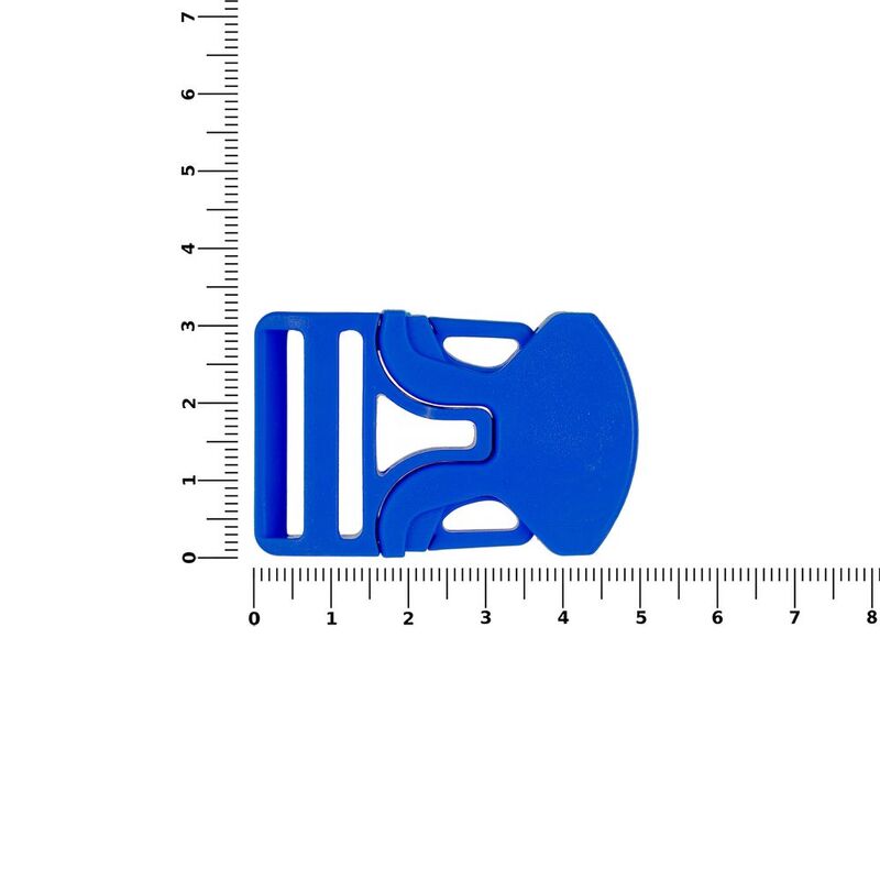 Застежка-пряжка односторонняя Triden, синий арт.18269.44