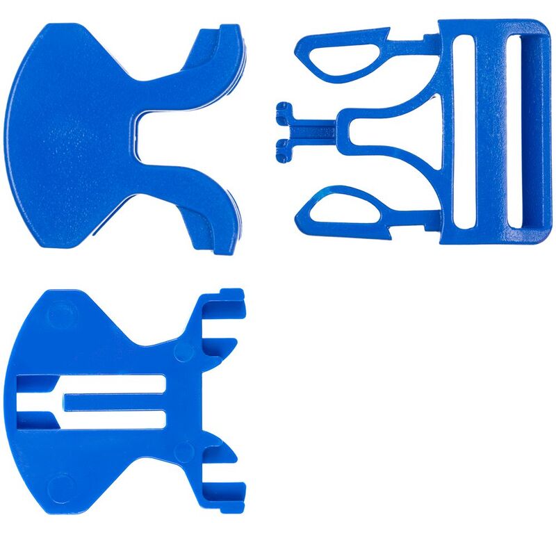 Застежка-пряжка односторонняя Triden, синий арт.18269.44