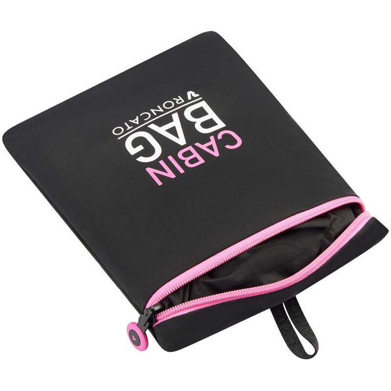 Сумка дорожная Compact Neon, черная с розовым арт.16863.34