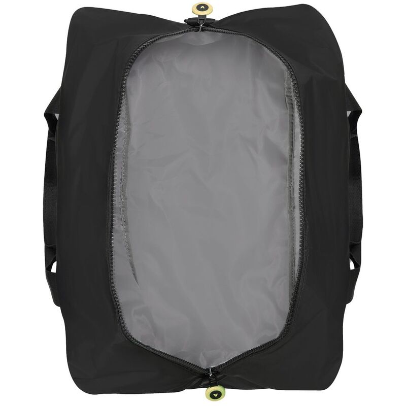 Сумка дорожная Compact Neon, черная с зеленым арт.16863.32