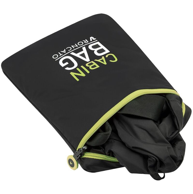 Сумка дорожная Compact Neon, черная с зеленым арт.16863.32