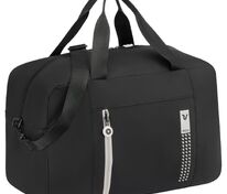 Сумка дорожная Compact Neon, черная с белым арт.16863.33