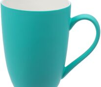 Кружка Good Morning с покрытием софт-тач, ver.2, бирюзовая арт.17653.49