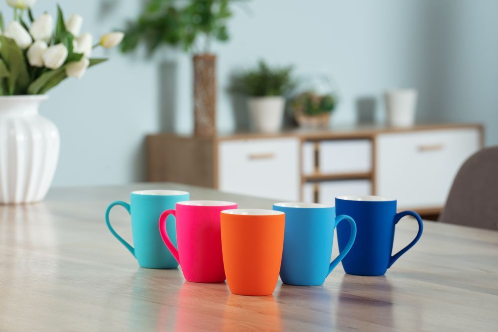 Кружка Good Morning с покрытием софт-тач, ver.2, оранжевая арт.17653.20