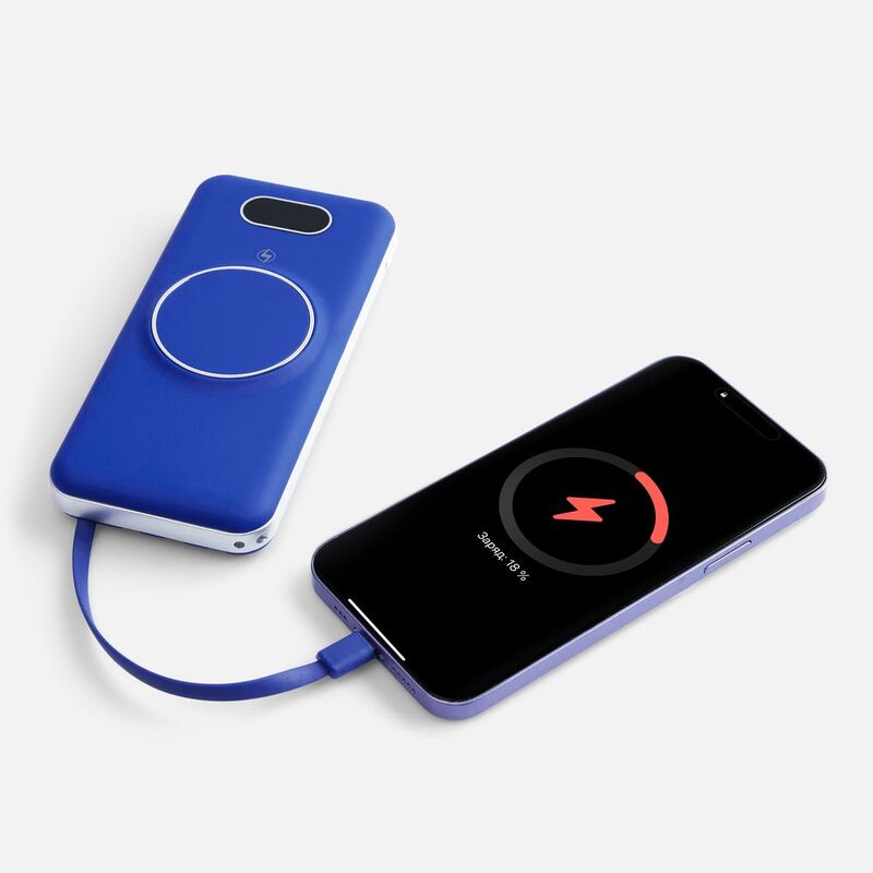 Внешний аккумулятор Omni Pro 10000 мАч, синий арт.25007.40