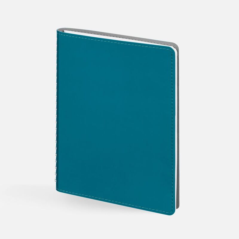 Ежедневник Spring Shall, недатированный, бирюзовый арт.15215.49