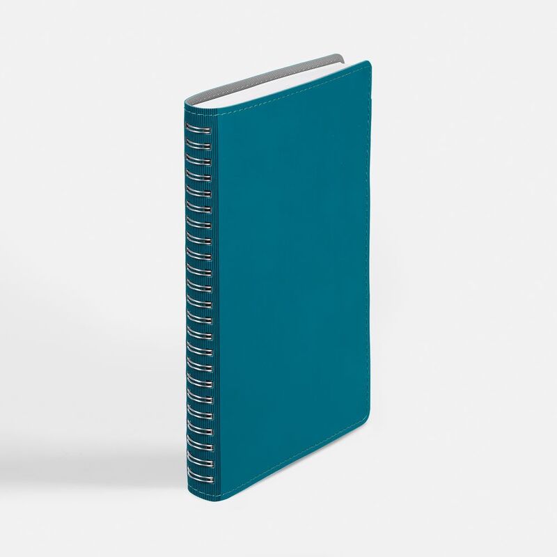 Ежедневник Spring Shall, недатированный, бирюзовый арт.15215.49