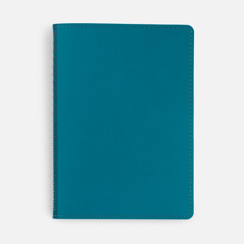 Ежедневник Spring Shall, недатированный, бирюзовый арт.15215.49