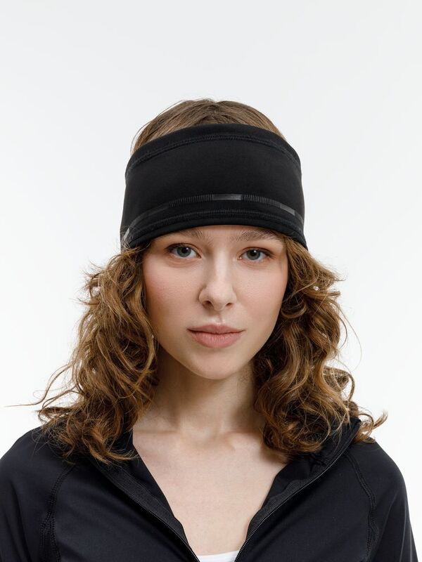 Спортивная повязка утепленная Jogge, черная арт.16846.30