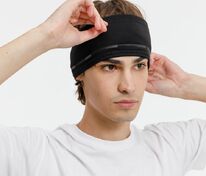 Спортивная повязка утепленная Jogge, черная арт.16846.30