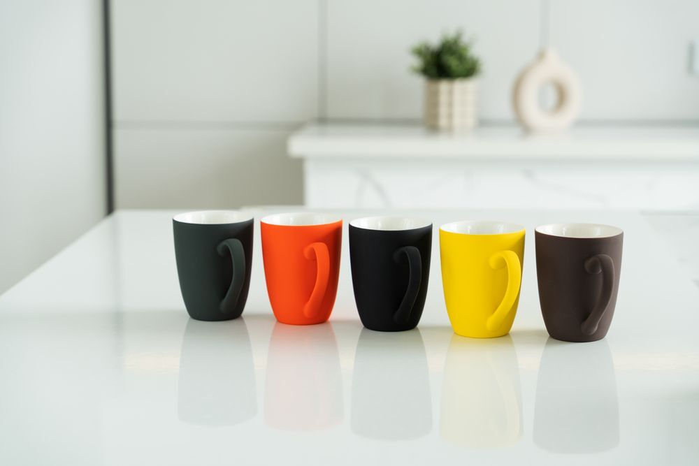 Кружка Good Morning с покрытием софт-тач, ver.2, черная арт.17653.30