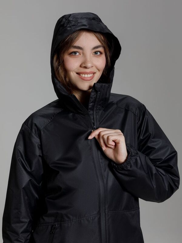 Куртка унисекс Nordvind WR, черная арт.17940.30