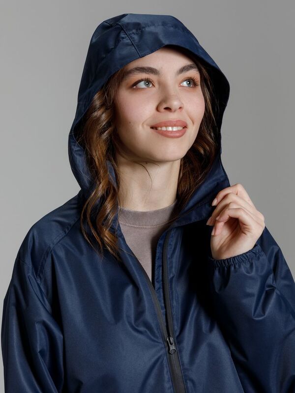 Куртка унисекс Nordvind DWR, темно-синяя арт.17941.40